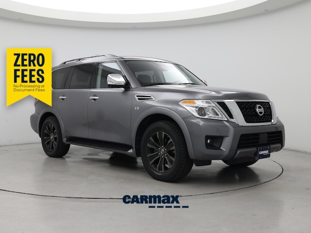 Gray 2019 Nissan Armada SUV / Crossover Four-Wheel Drive Automatic