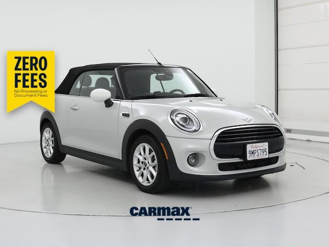 Silver 2021 MINI Cooper Convertible Front-Wheel Drive Automatic
