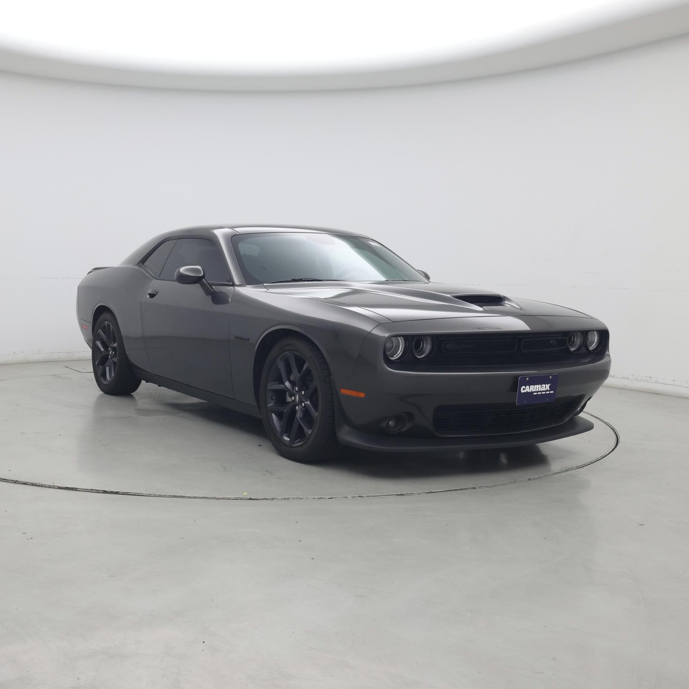 Gray 2022 Dodge Challenger Coupe Rear-Wheel Drive Automatic