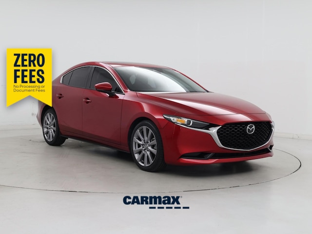 Red 2021 Mazda MAZDA3 Sedan All-Wheel Drive Automatic