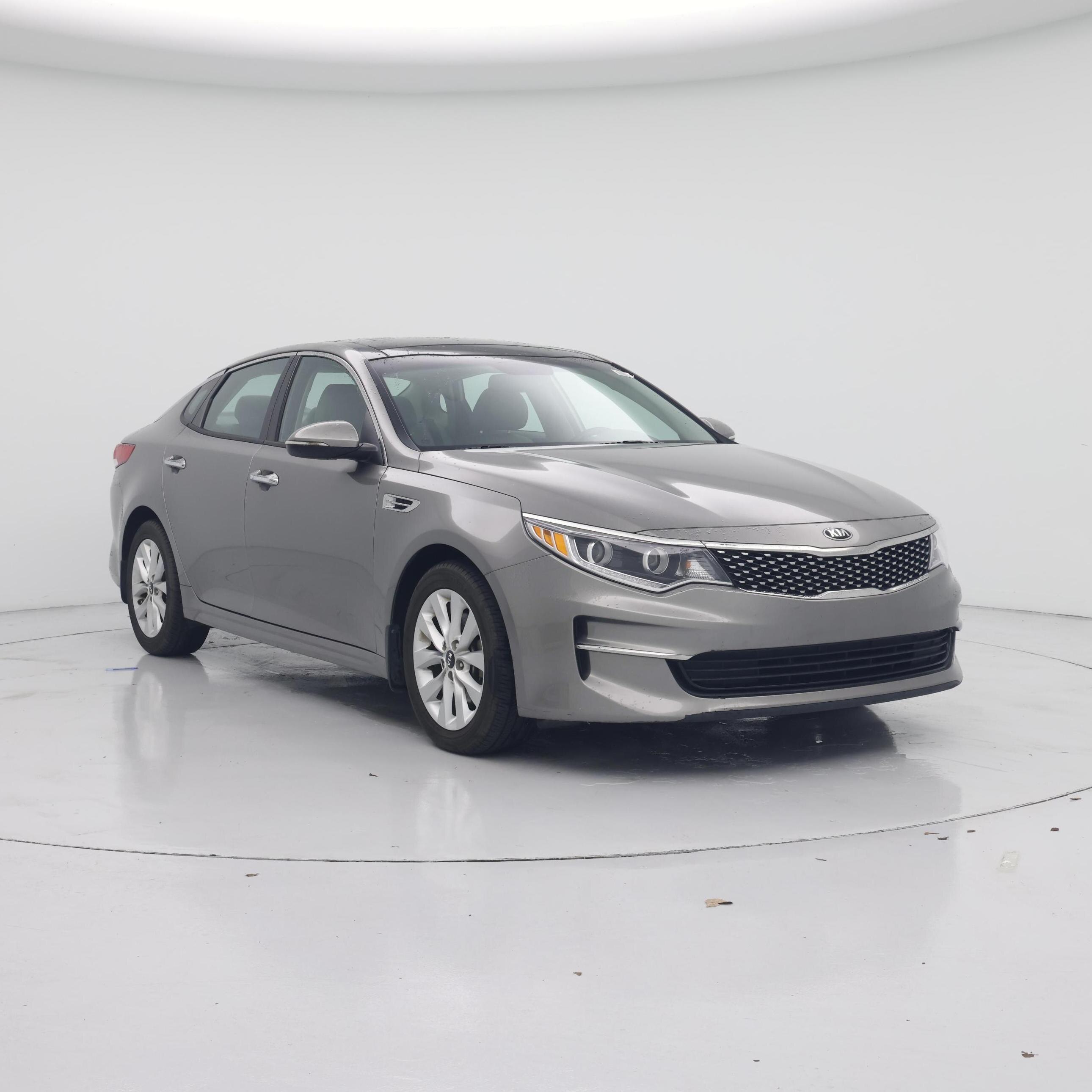 Gray 2016 Kia Optima Sedan Front-Wheel Drive Automatic