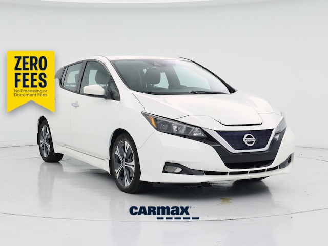 White 2022 Nissan LEAF Hatchback Front-Wheel Drive Automatic