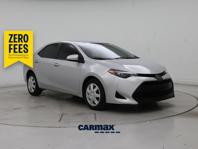 Silver 2017 Toyota Corolla Sedan Front-Wheel Drive Automatic