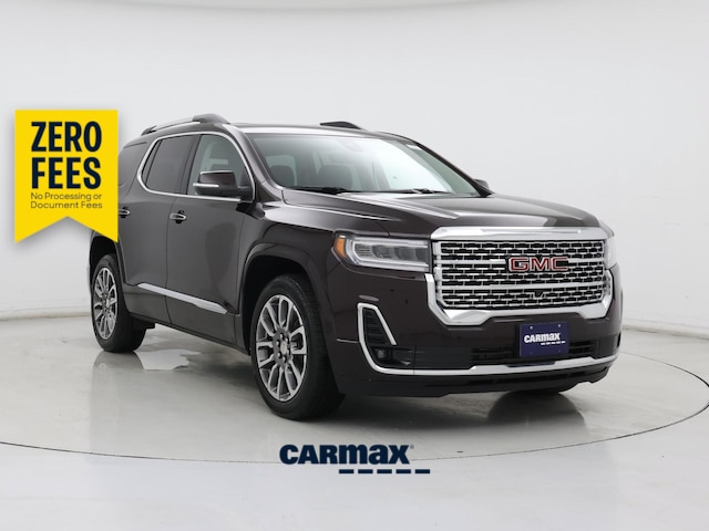 Red 2021 GMC Acadia SUV / Crossover Four-Wheel Drive Automatic