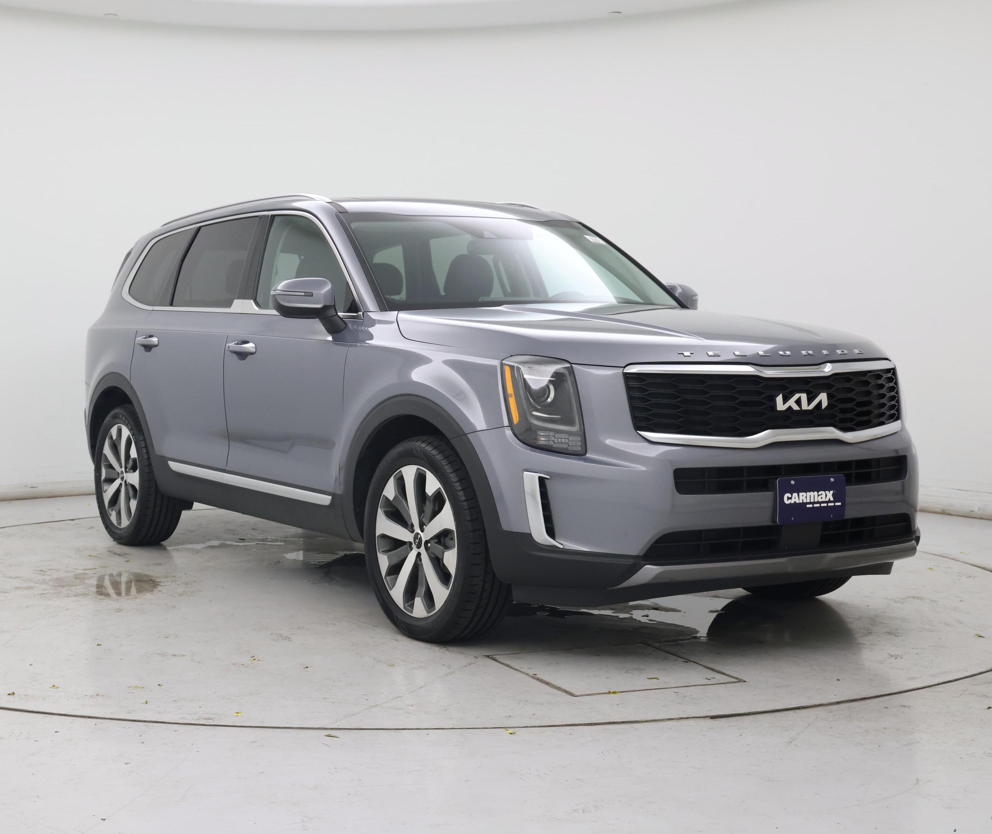 Silver 2022 Kia Telluride SUV / Crossover All-Wheel Drive Automatic
