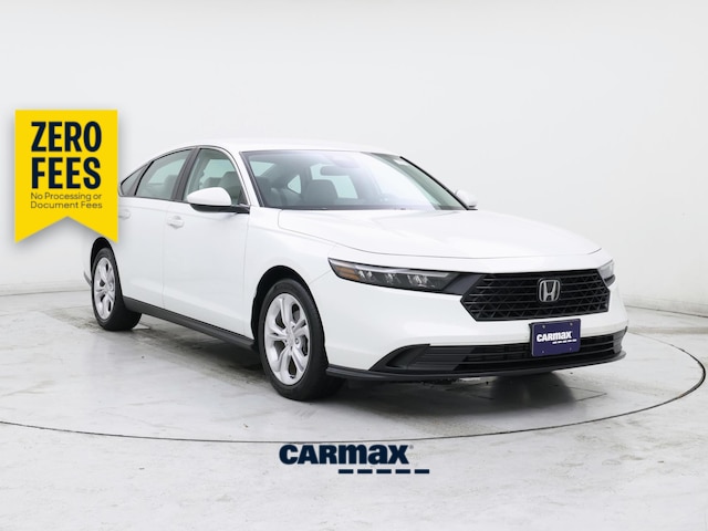 White 2023 Honda Accord Sedan Front-Wheel Drive Automatic