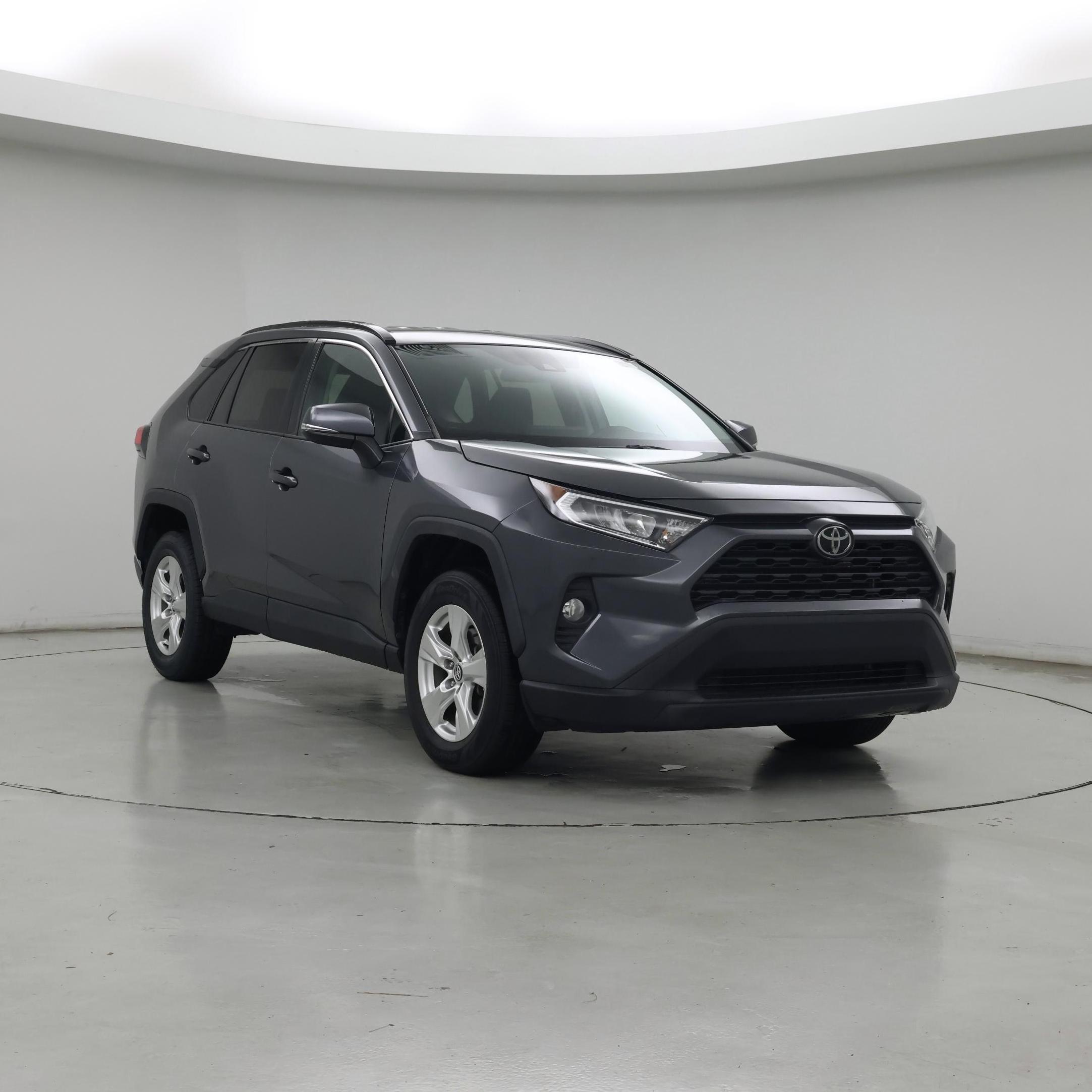 Gray 2021 Toyota RAV4 SUV / Crossover Front-Wheel Drive Automatic