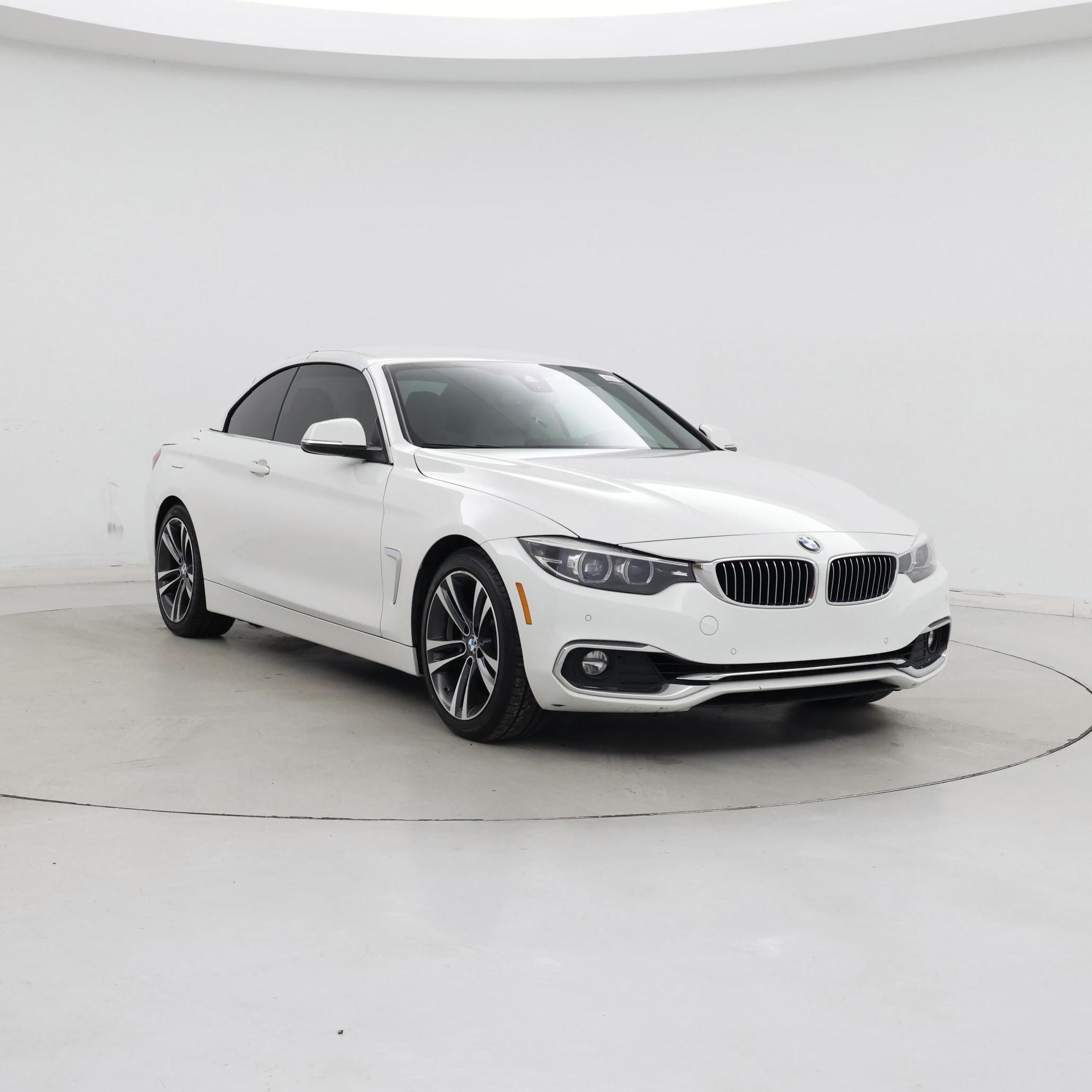 White 2020 BMW 4 Series Convertible Rear-Wheel Drive Automatic