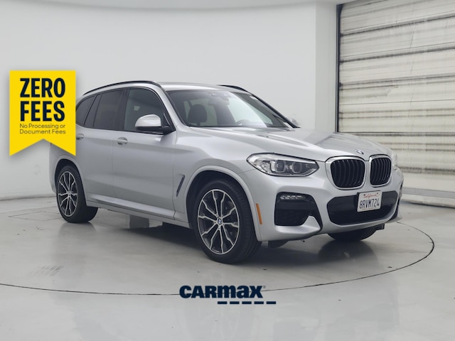 Silver 2020 BMW X3 SUV / Crossover Rear-Wheel Drive Automatic