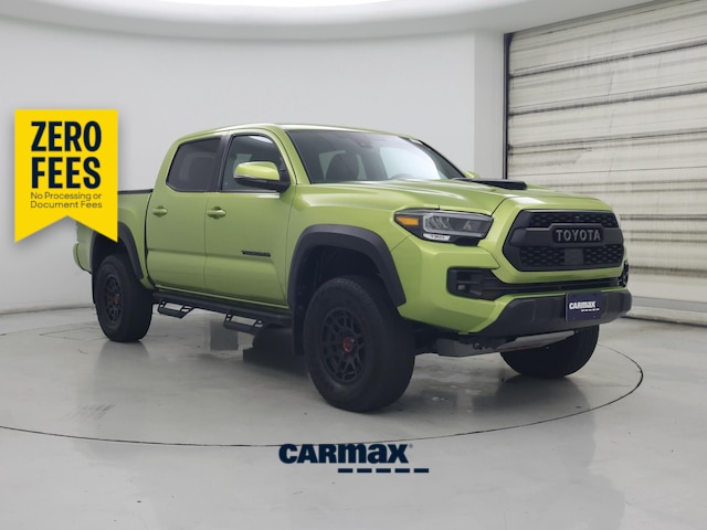Green 2022 Toyota Tacoma Pickup Truck Four-Wheel Drive Automatic