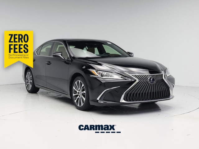 Black 2019 Lexus ES Hybrid Sedan Front-Wheel Drive Automatic