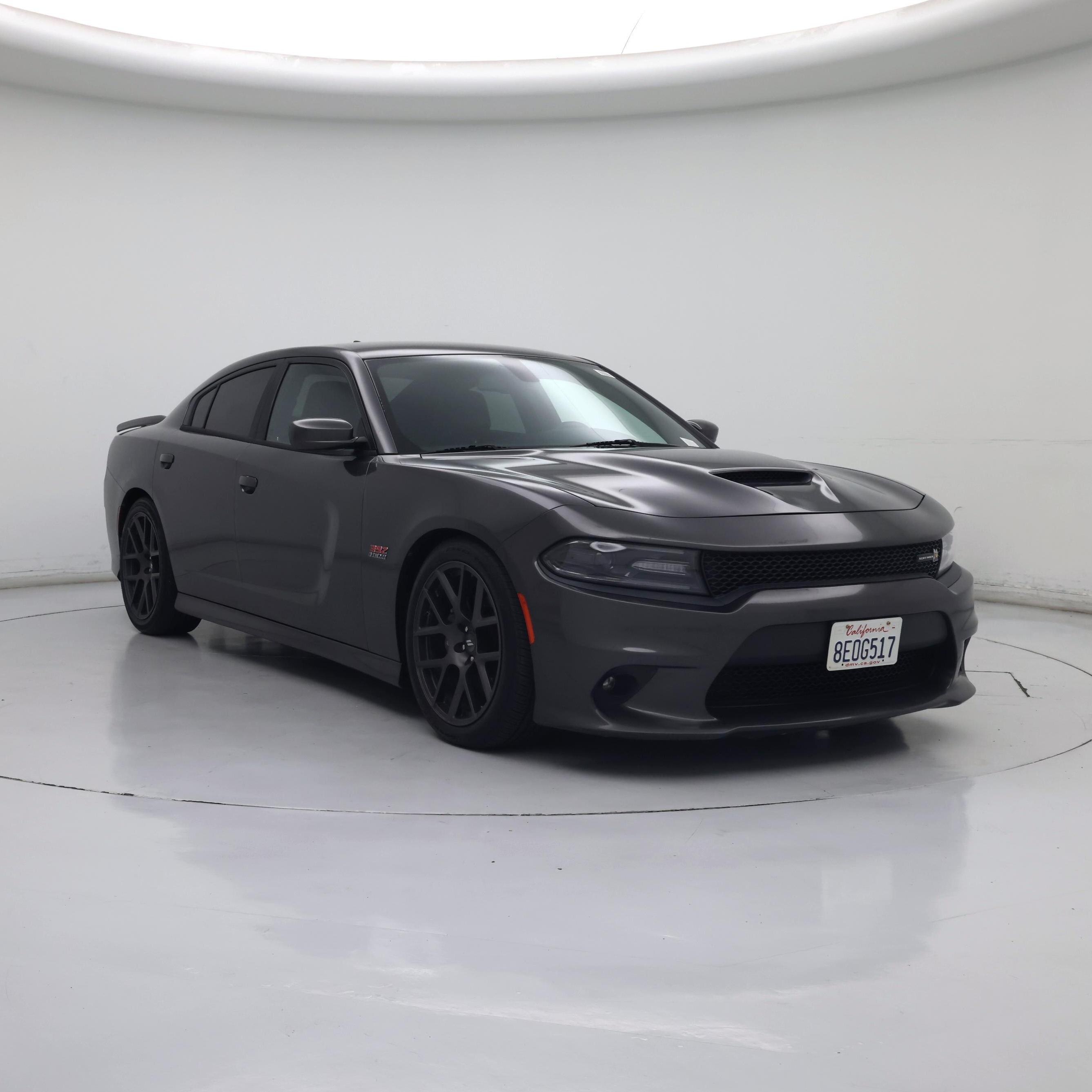 Gray 2018 Dodge Charger Sedan Rear-Wheel Drive Automatic