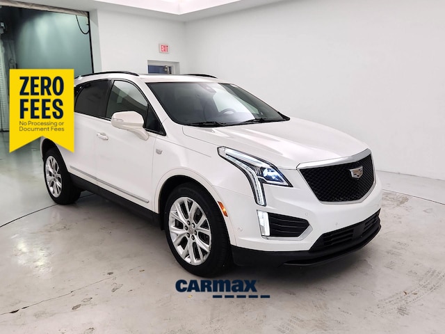 White 2020 Cadillac XT5 SUV / Crossover Four-Wheel Drive Automatic