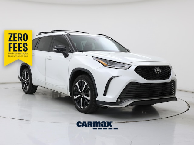 White 2022 Toyota Highlander SUV / Crossover Front-Wheel Drive Automatic