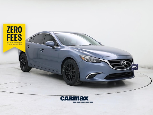 Blue 2016 Mazda MAZDA6 Sedan Front-Wheel Drive Automatic