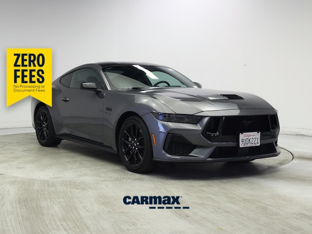 Gray 2025 Ford Mustang Coupe Rear-Wheel Drive Automatic