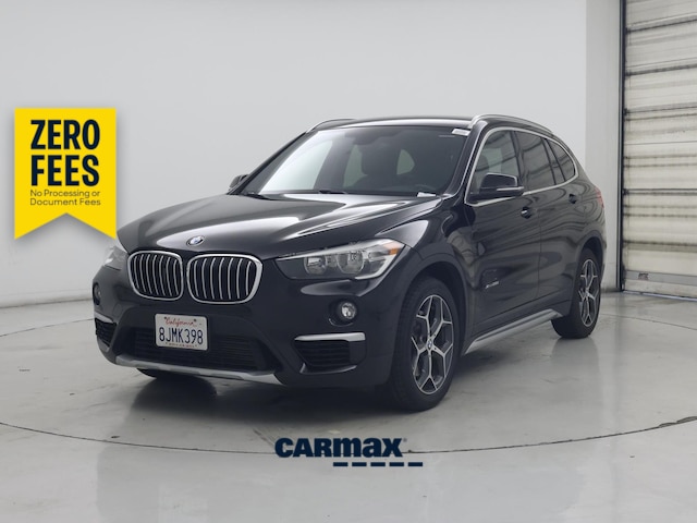 Black 2016 BMW X1 SUV / Crossover All-Wheel Drive Automatic