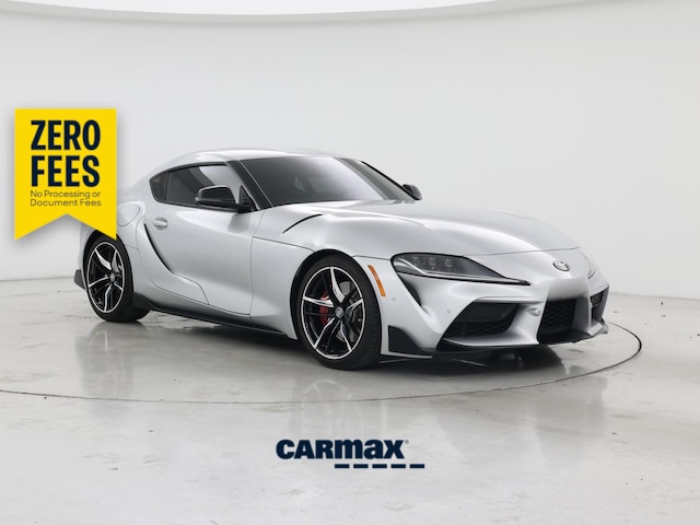 Silver 2022 Toyota Supra Coupe Rear-Wheel Drive Automatic
