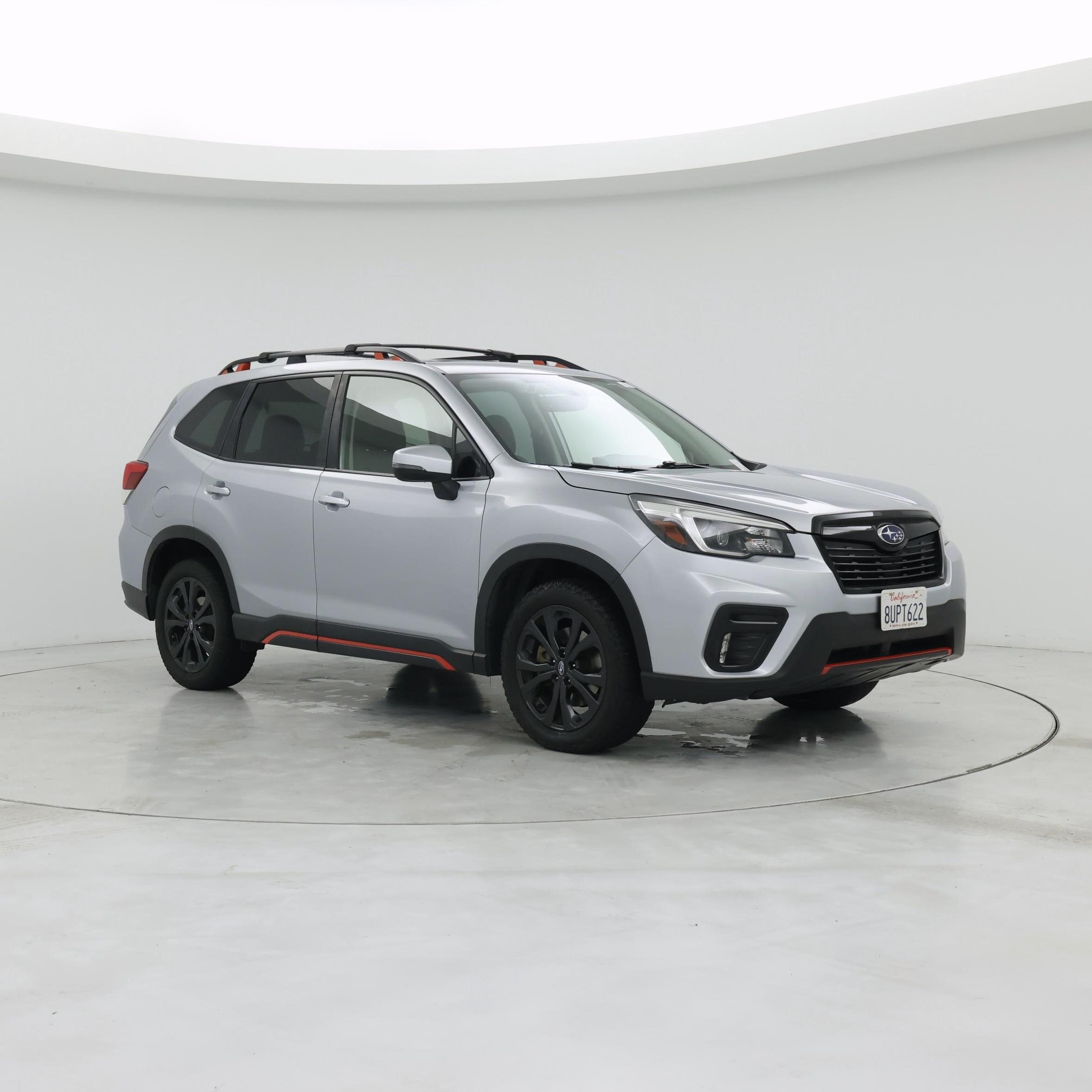 Silver 2021 Subaru Forester SUV / Crossover All-Wheel Drive Automatic