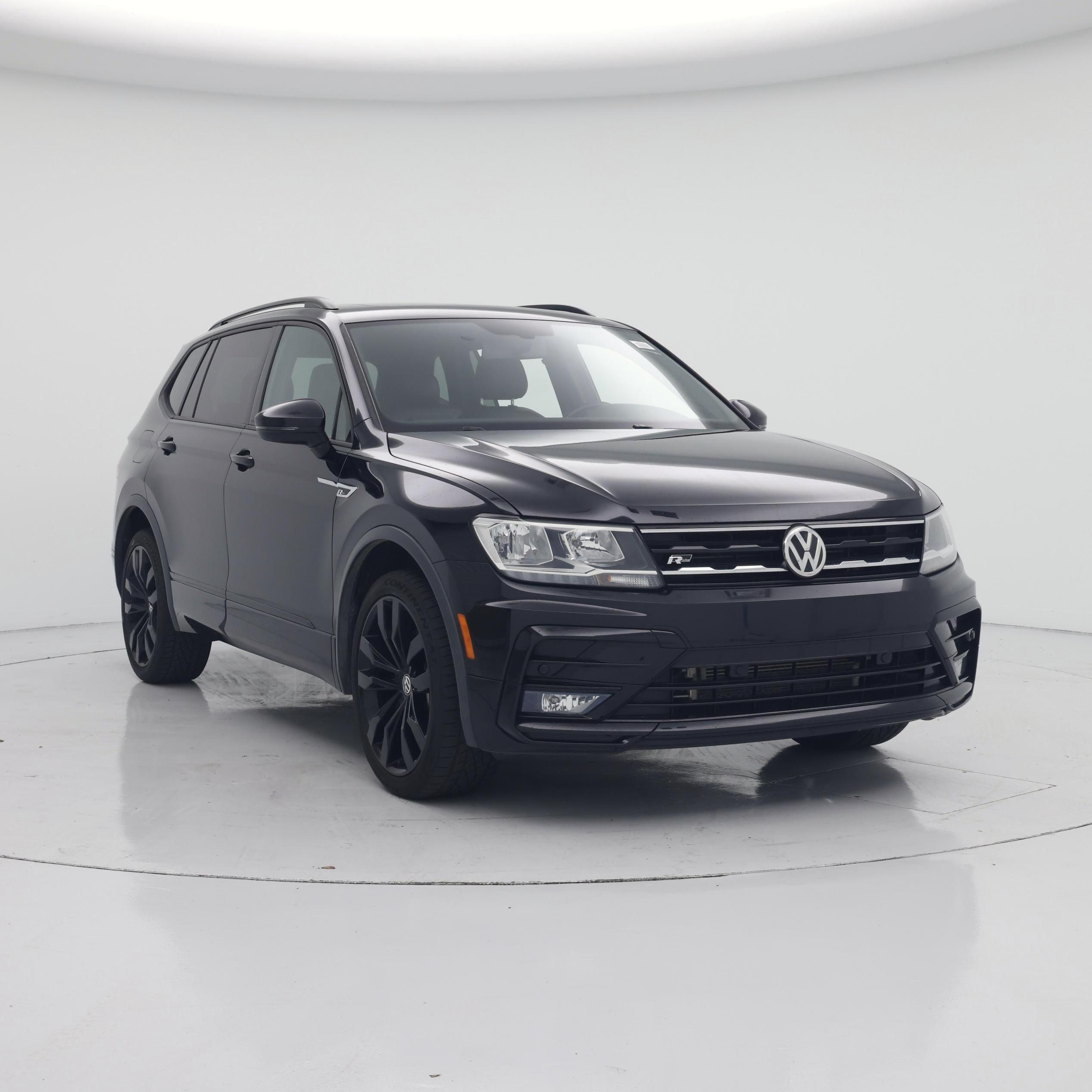Black 2021 Volkswagen Tiguan SUV / Crossover Front-Wheel Drive Automatic