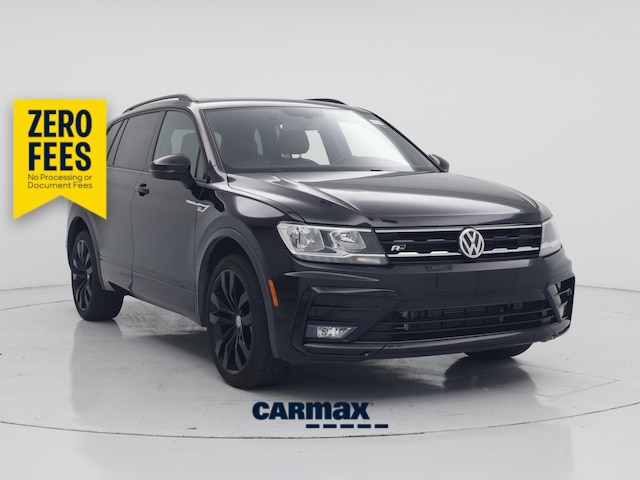 Black 2021 Volkswagen Tiguan SUV / Crossover Front-Wheel Drive Automatic