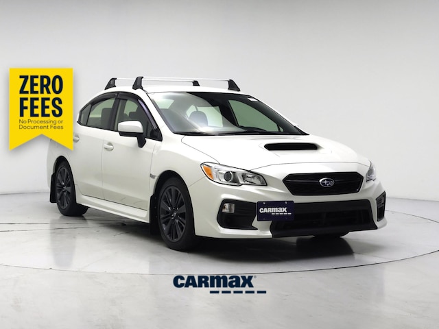 White 2020 Subaru WRX Sedan All-Wheel Drive Manual