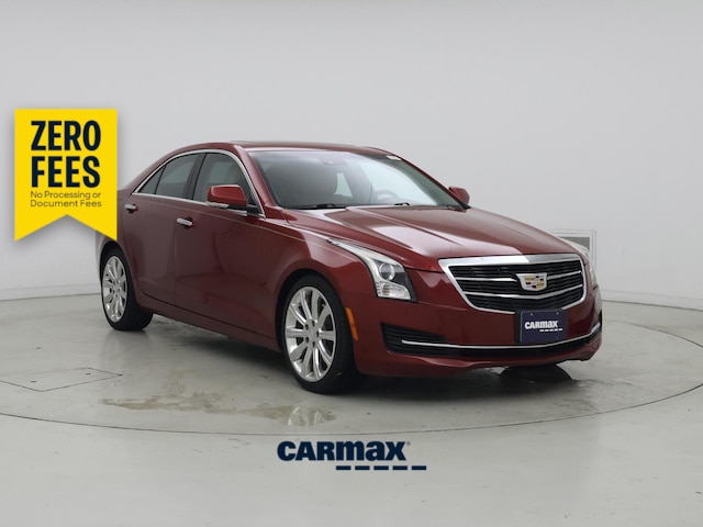 Red 2017 Cadillac ATS Sedan Rear-Wheel Drive Automatic