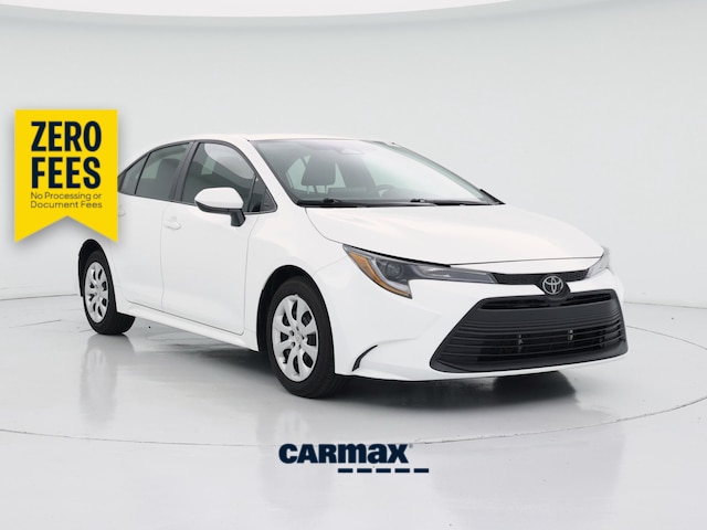 White 2024 Toyota Corolla Sedan Front-Wheel Drive Automatic