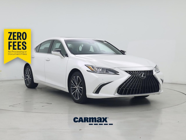 White 2023 Lexus ES Sedan Front-Wheel Drive Automatic