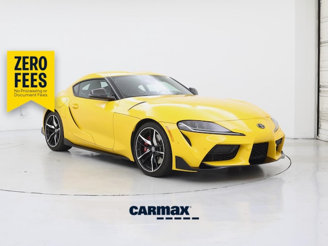 Yellow 2021 Toyota Supra Coupe Rear-Wheel Drive Automatic