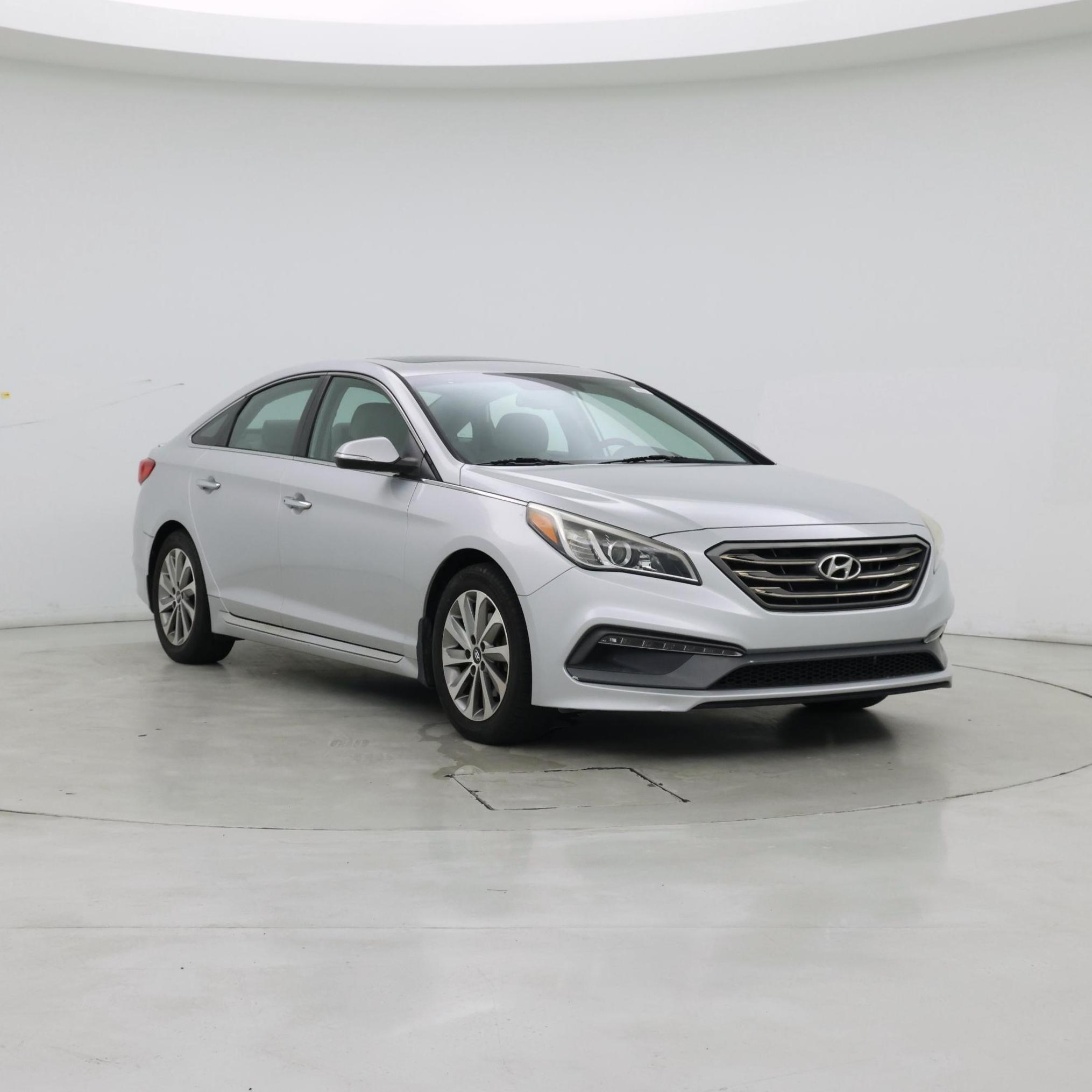Silver 2017 Hyundai Sonata Sedan Front-Wheel Drive Automatic