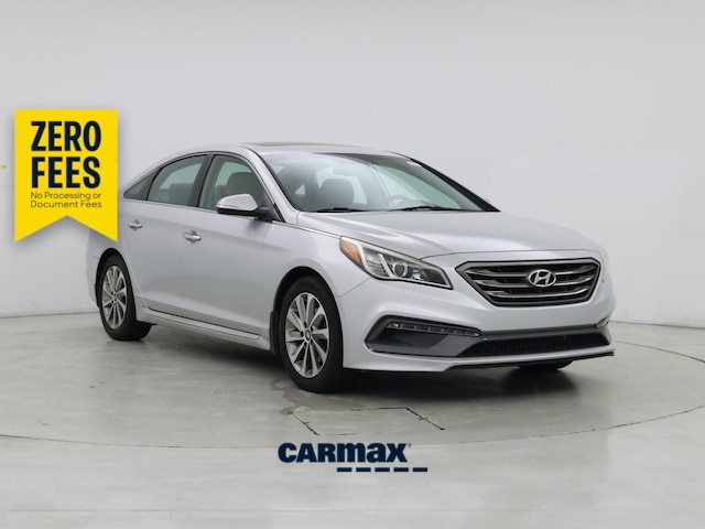 Silver 2017 Hyundai Sonata Sedan Front-Wheel Drive Automatic