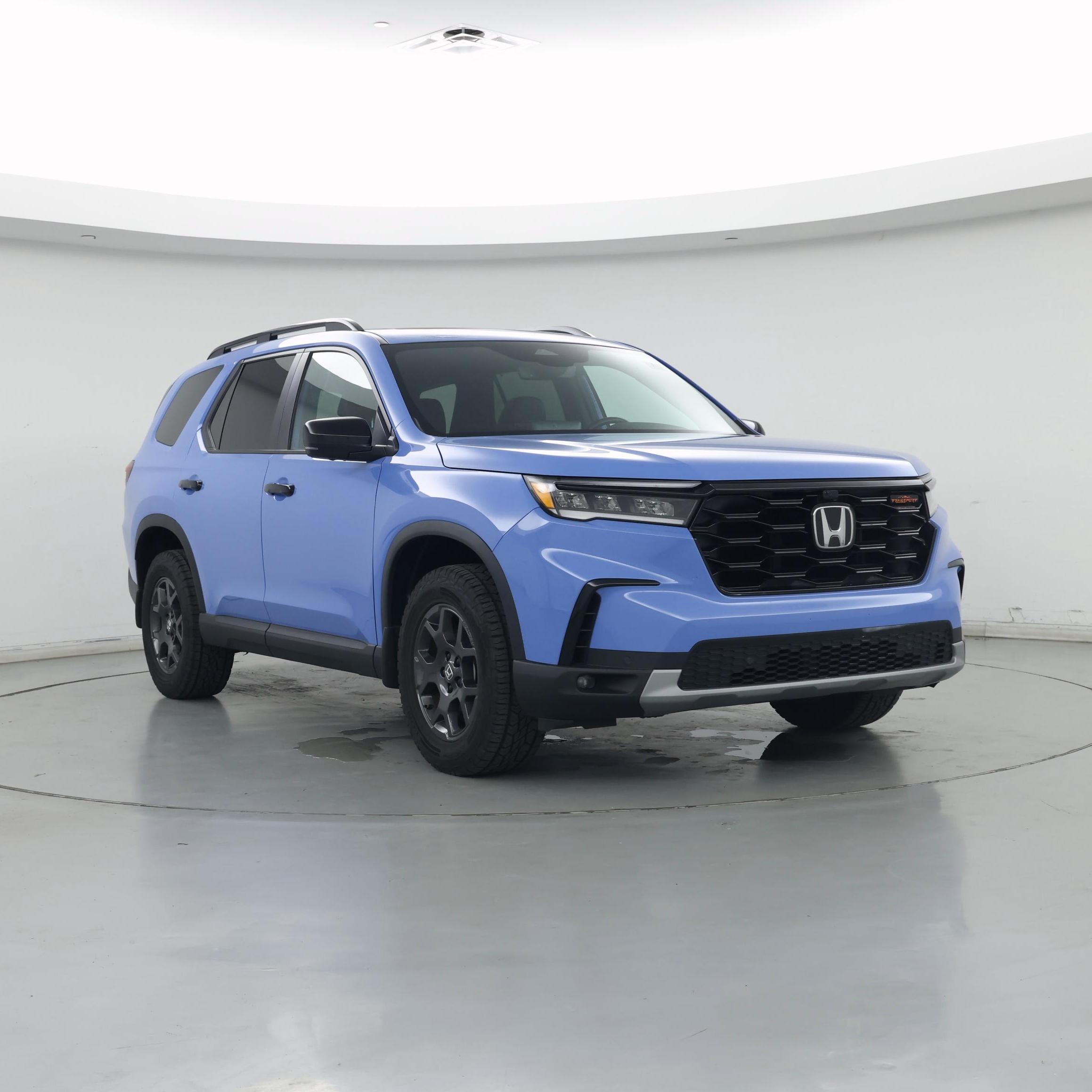 Blue 2025 Honda Pilot SUV / Crossover All-Wheel Drive Automatic
