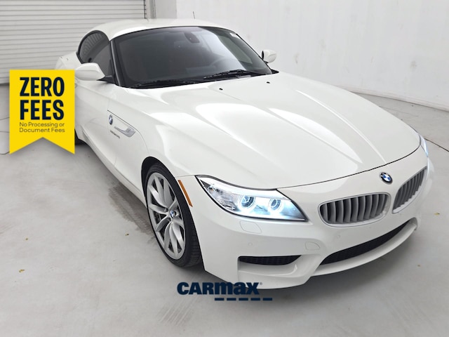 White 2015 BMW Z4 Convertible Rear-Wheel Drive Automatic