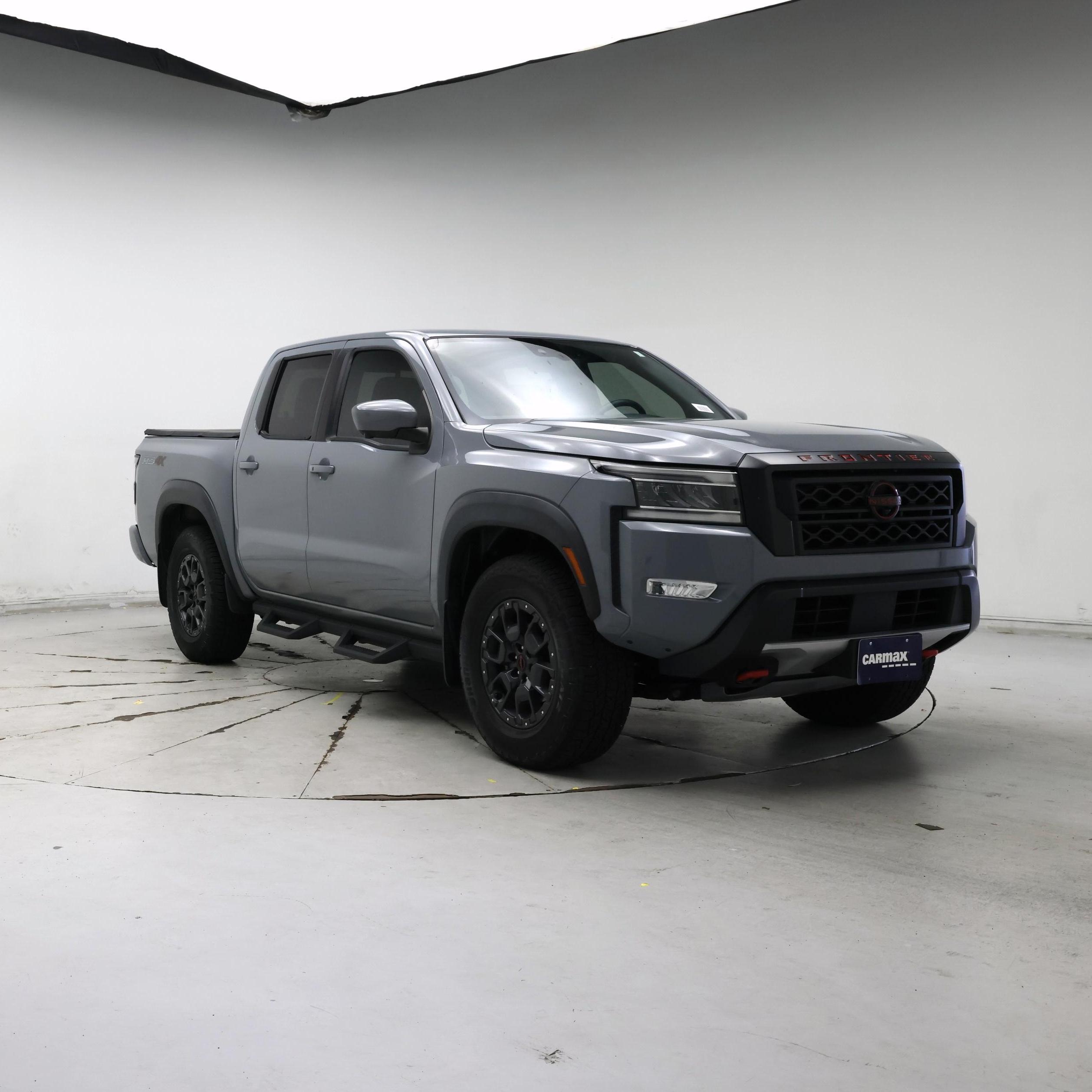 Gray 2023 Nissan Frontier Pickup Truck Four-Wheel Drive Automatic