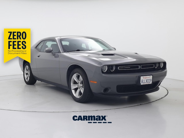 Gray 2019 Dodge Challenger Coupe Rear-Wheel Drive Automatic