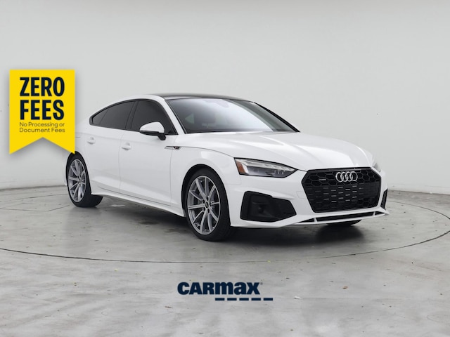 White 2025 Audi A5 Sportback Sedan All-Wheel Drive Automatic