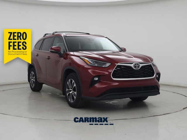 Red 2022 Toyota Highlander SUV / Crossover All-Wheel Drive Automatic