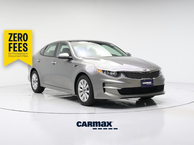 Silver 2018 Kia Optima Sedan Front-Wheel Drive Automatic