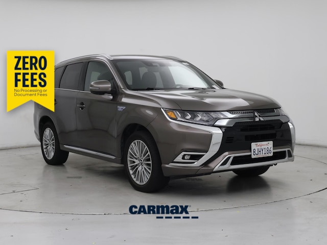 Brown 2019 Mitsubishi Outlander Hybrid Plug-in SUV / Crossover All-Wheel Drive Automatic