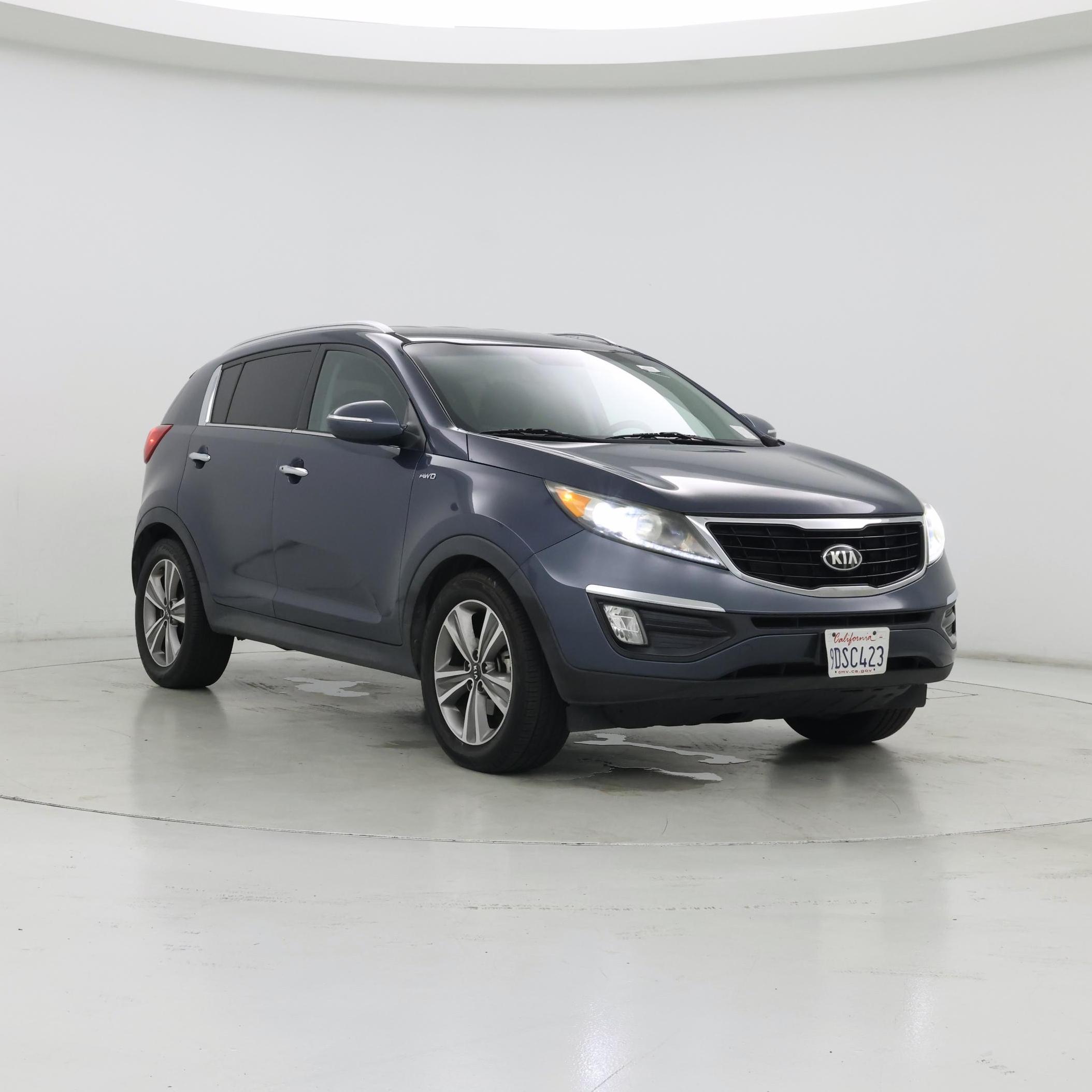 Blue 2014 Kia Sportage SUV / Crossover All-Wheel Drive Automatic