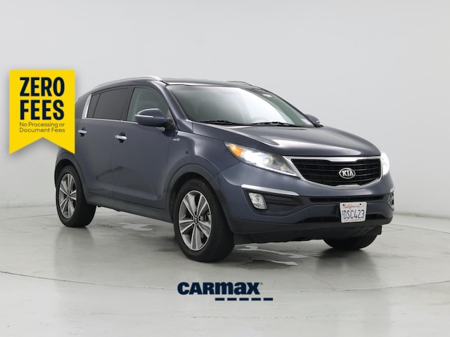 Blue 2014 Kia Sportage SUV / Crossover All-Wheel Drive Automatic