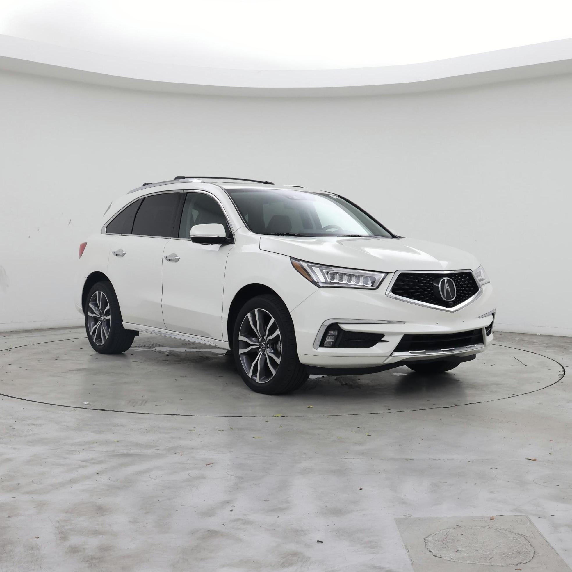 White 2019 Acura MDX SUV / Crossover All-Wheel Drive Automatic