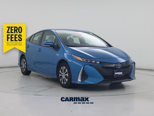 Blue 2022 Toyota Prius Prime Hatchback Front-Wheel Drive Automatic