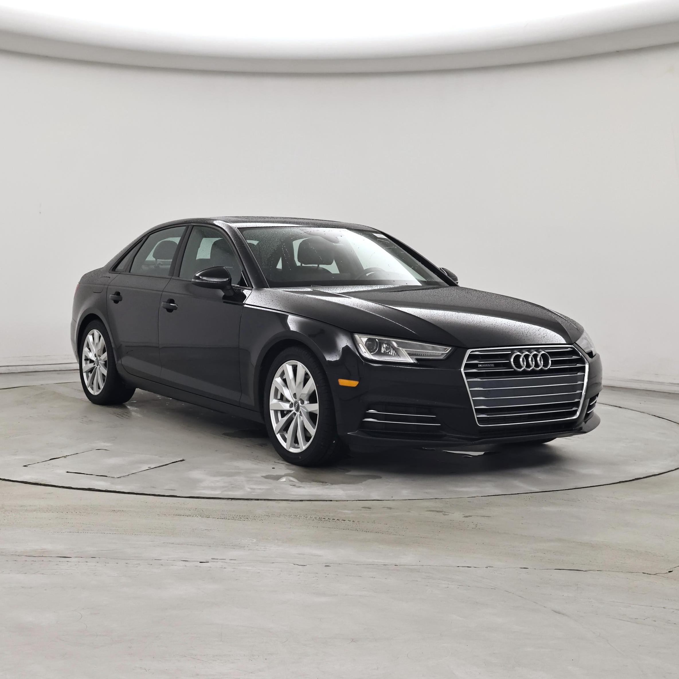 Black 2017 Audi A4 Sedan All-Wheel Drive Automatic