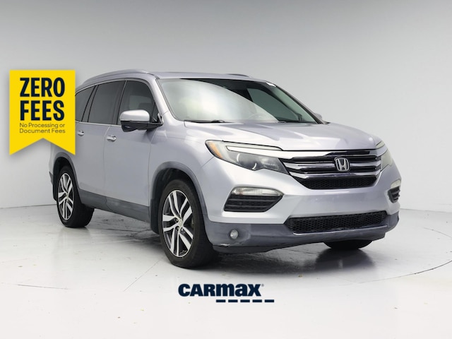 Silver 2017 Honda Pilot SUV / Crossover Front-Wheel Drive Automatic