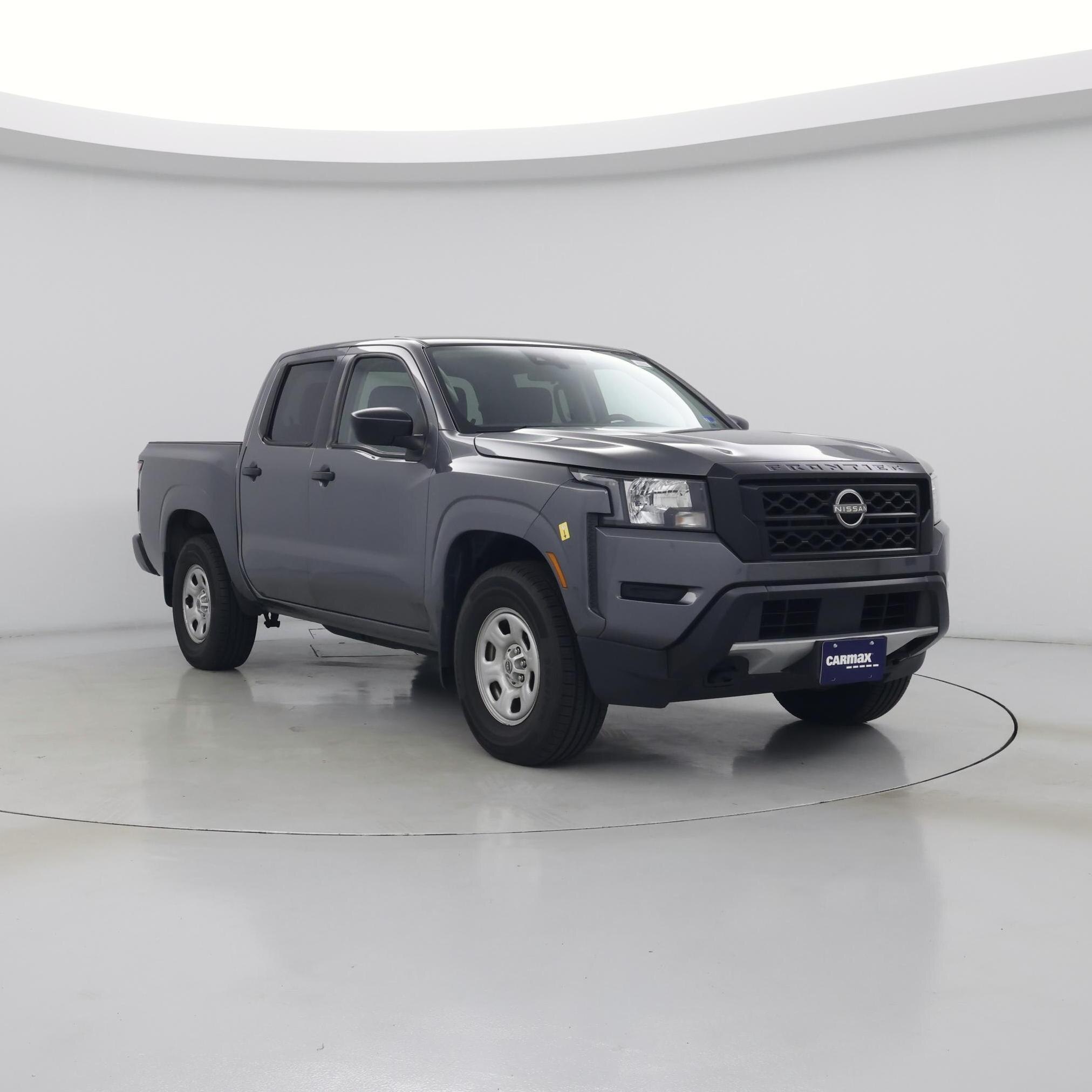 Gray 2022 Nissan Frontier Pickup Truck Four-Wheel Drive Automatic