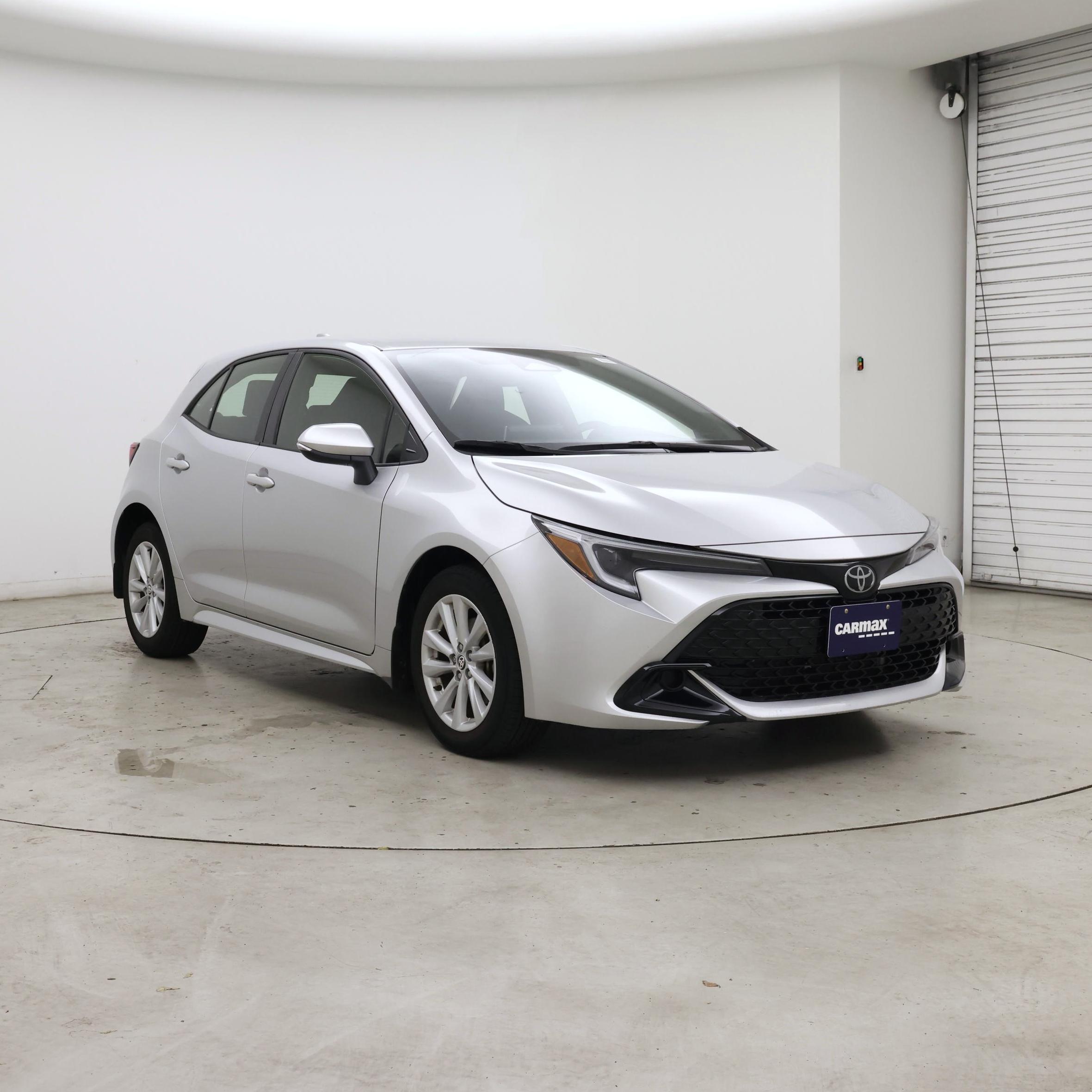 Silver 2023 Toyota Corolla Hatchback Hatchback Front-Wheel Drive Automatic