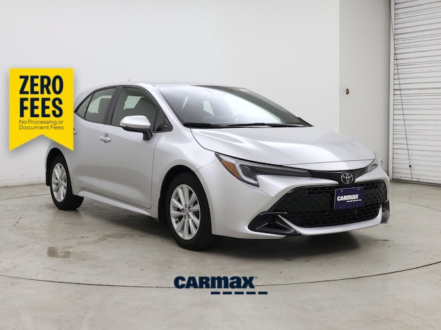 Silver 2023 Toyota Corolla Hatchback Hatchback Front-Wheel Drive Automatic