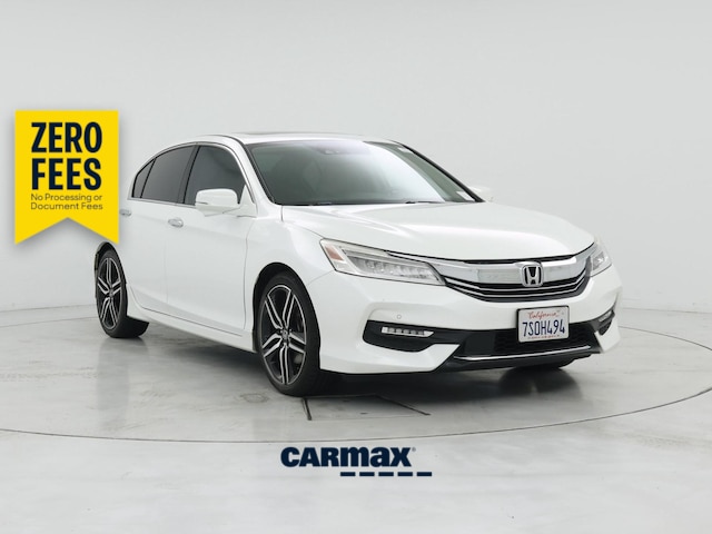White 2016 Honda Accord Sedan Automatic